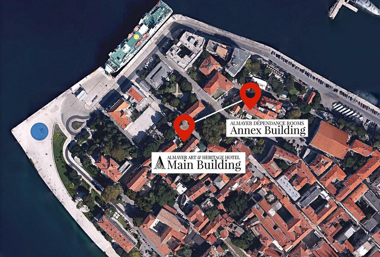 Almayer Art&Heritage Hotel&Dépendance Zadar Exterior foto